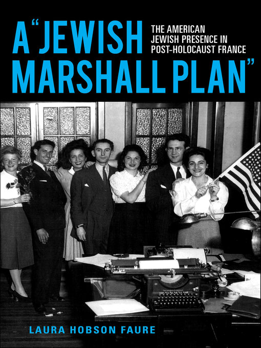 Title details for A "Jewish Marshall Plan" by Laura Hobson Faure - Wait list